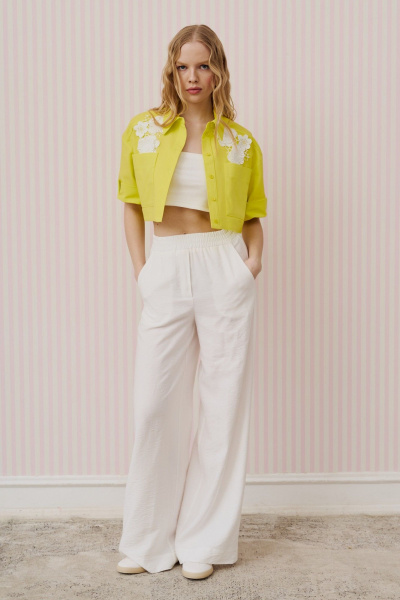 Рубашка Lokka 1671 салатовый - фото 1