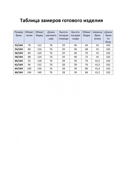 Брюки классические приталенные из вискозы для делового образа Элль-стиль 2002/7 лаванда - фото 6