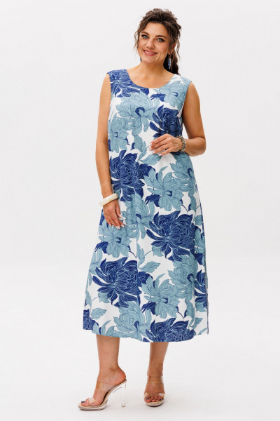Сарафан Anelli 1519 цветочное_небо - фото 19