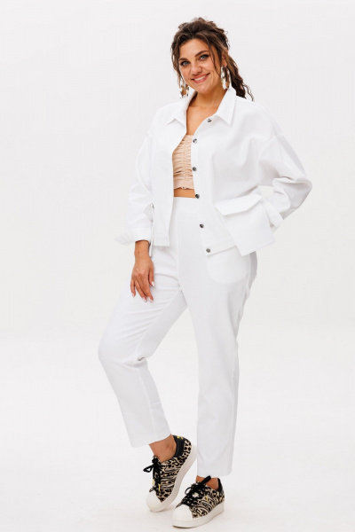 Жакет Anelli 1528.1 облачный_джут - фото 17