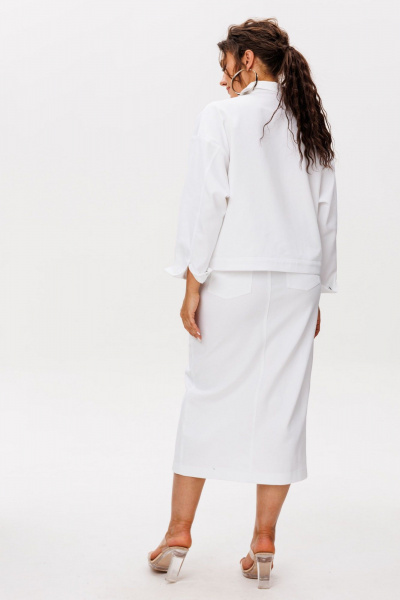 Жакет Anelli 1528.1 облачный_джут - фото 3