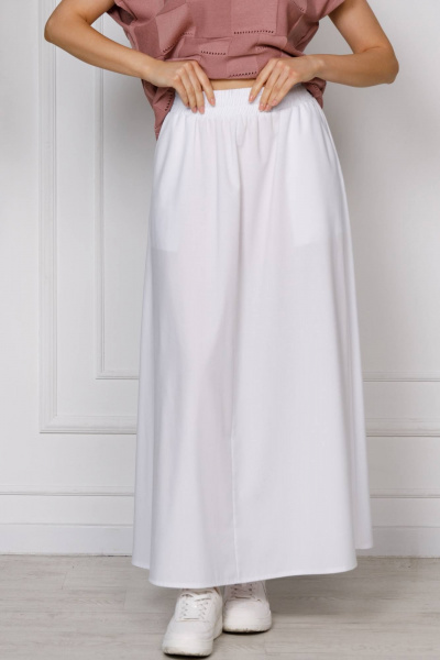 Юбка Romgil РТ0102-ВИ2 белый - фото 7