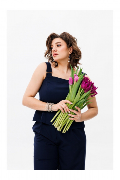 Топ Anelli 1387 синяя_ночь - фото 9