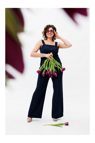 Топ Anelli 1387 синяя_ночь - фото 7