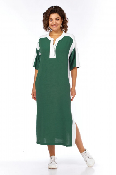 Платье Диомант 2068 зелёный - фото 1