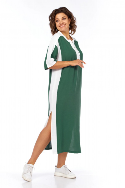 Платье Диомант 2068 зелёный - фото 5