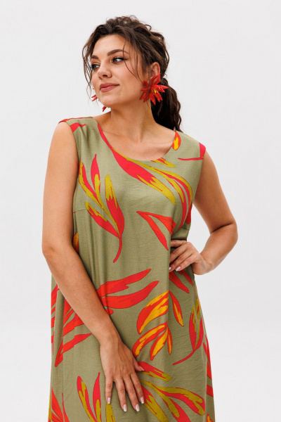 Сарафан Anelli 1519 огненные_листья - фото 17