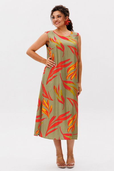 Сарафан Anelli 1519 огненные_листья - фото 11