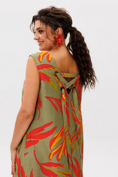 Сарафан Anelli 1519 огненные_листья - фото 9