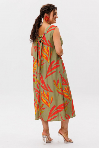 Сарафан Anelli 1519 огненные_листья - фото 7