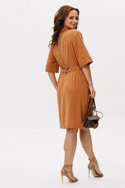 Платье Anelli 1612 чеддер - фото 9