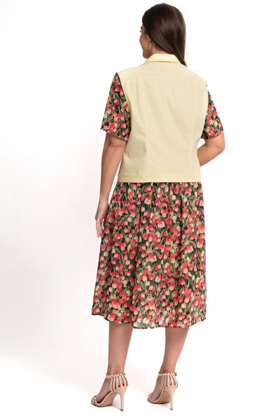 Жилет, платье Alani Collection 2368 - фото 5