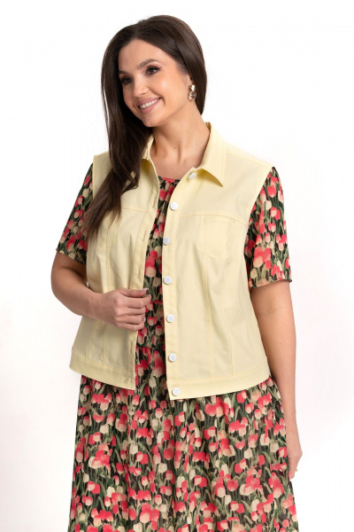 Жилет, платье Alani Collection 2368 - фото 4