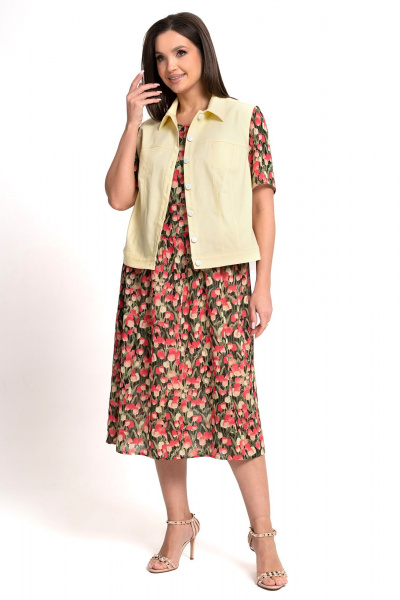 Жилет, платье Alani Collection 2368 - фото 1