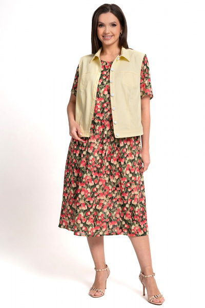 Жилет, платье Alani Collection 2368 - фото 2