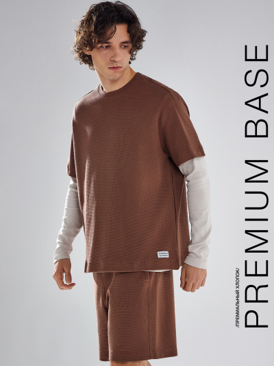 Футболка Mark Formelle 111938/24-4570Ц-24 шоколад_декор - фото 1