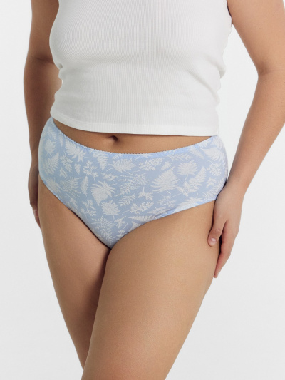 Трусы Mark Formelle 412075-3/25-44-37125Ц-5 россыпь_листиков_на_голубом - фото 1