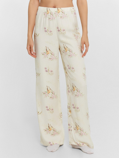 Брюки, жакет Mark Formelle 592494-1/24-30839ПП-9 птички_на_молочном - фото 5