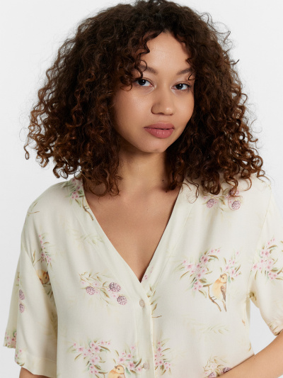 Брюки, жакет Mark Formelle 592494-1/24-30839ПП-9 птички_на_молочном - фото 7