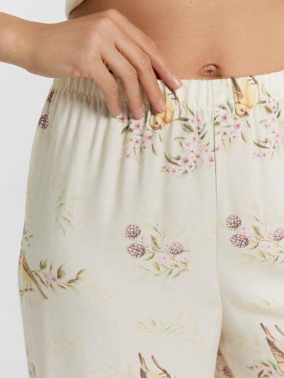 Брюки, жакет Mark Formelle 592494-1/24-30839ПП-9 птички_на_молочном - фото 8