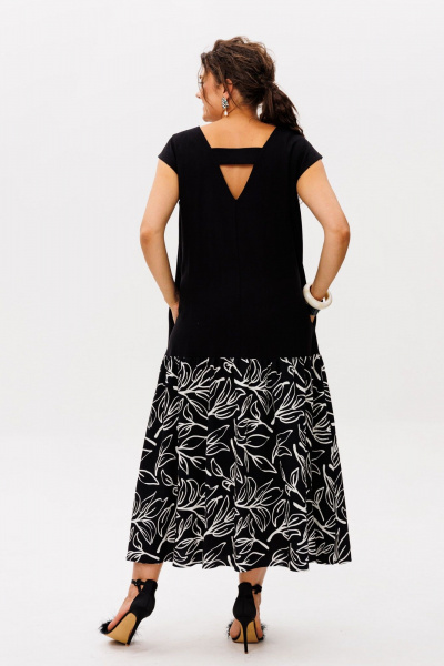 Платье Anelli 53 зефир_в_шоколаде - фото 2