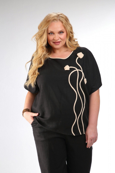 Блуза, брюки LULU 021 - фото 6