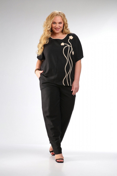 Блуза, брюки LULU 021 - фото 2