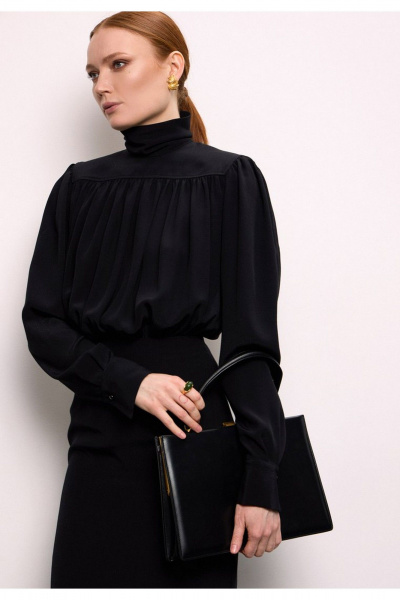 Платье DEVITA 1031 черный - фото 5