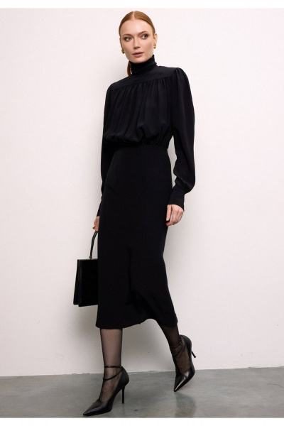 Платье DEVITA 1031 черный - фото 2