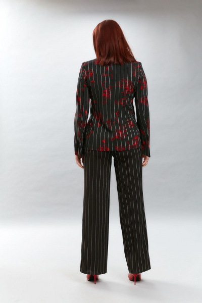 Брюки, жакет Fortuna ШЖ 186 черный - фото 2