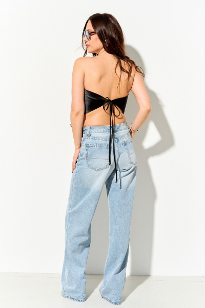 Топ FOXY FOX 1814 черный - фото 6