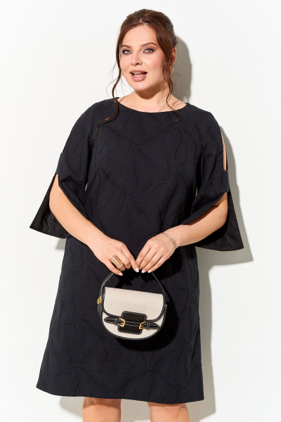 Платье IVA 1810 черный - фото 7