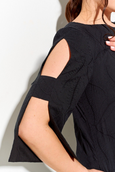 Платье IVA 1810 черный - фото 4