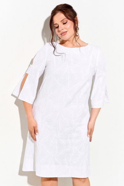 Платье IVA 1810 белый - фото 8