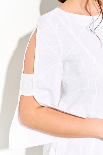 Платье IVA 1810 белый - фото 6