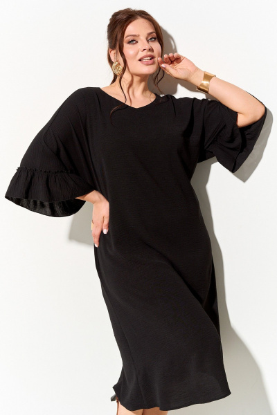Платье IVA 1746 черный - фото 7