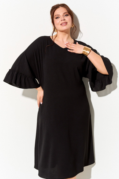 Платье IVA 1746 черный - фото 4