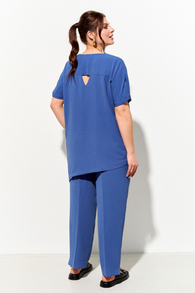Брюки, туника IVA 1600 индиго - фото 7