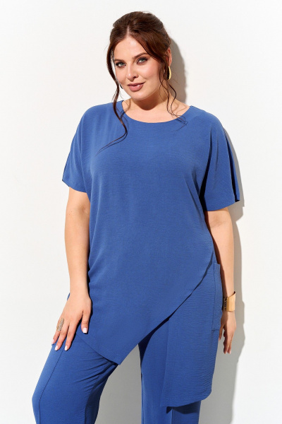 Брюки, туника IVA 1600 индиго - фото 3
