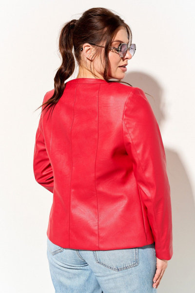 Куртка IVA 1366 красный - фото 8