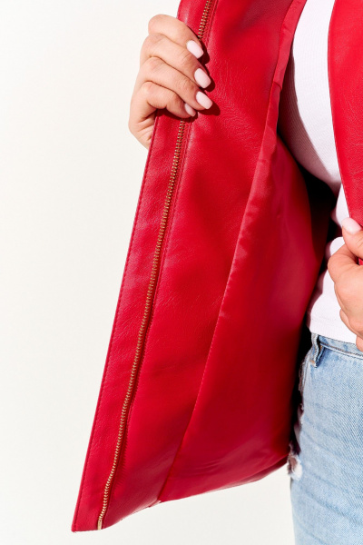 Куртка IVA 1366 красный - фото 6