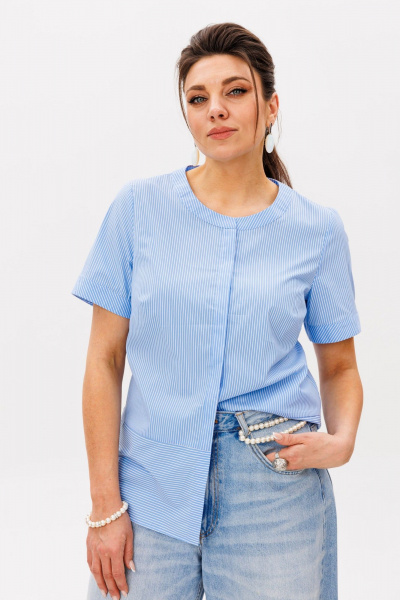 Блуза Anelli 1563 чайка - фото 7