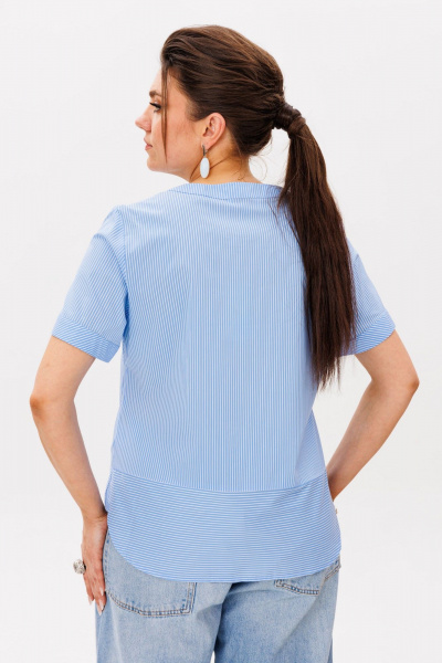 Блуза Anelli 1563 чайка - фото 5