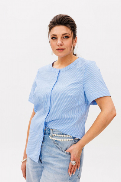 Блуза Anelli 1563 чайка - фото 3