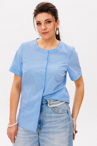 Блуза Anelli 1563 чайка - фото 1