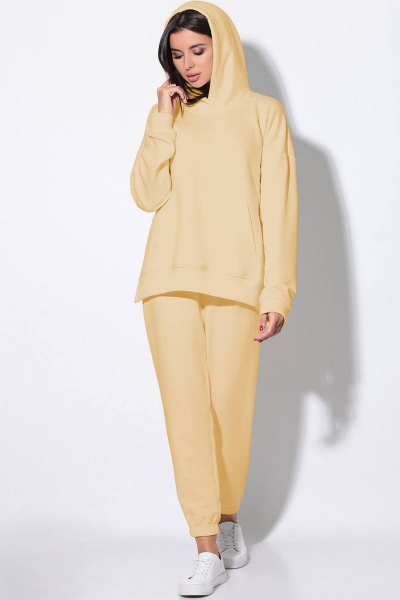 Брюки, джемпер LeNata 21146 желтый - фото 3