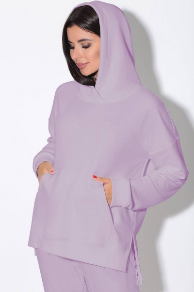 Брюки, джемпер LeNata 21146 лиловый - фото 5