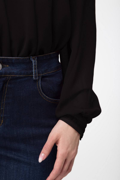 Блуза, топ LeNata 11884 черный - фото 3