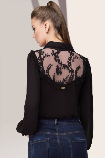 Блуза, топ LeNata 11884 черный - фото 2