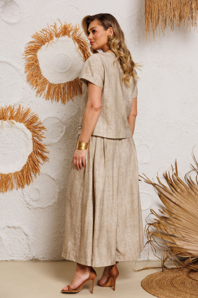 Блуза, брюки AGATTI 5755-1 шампань - фото 2